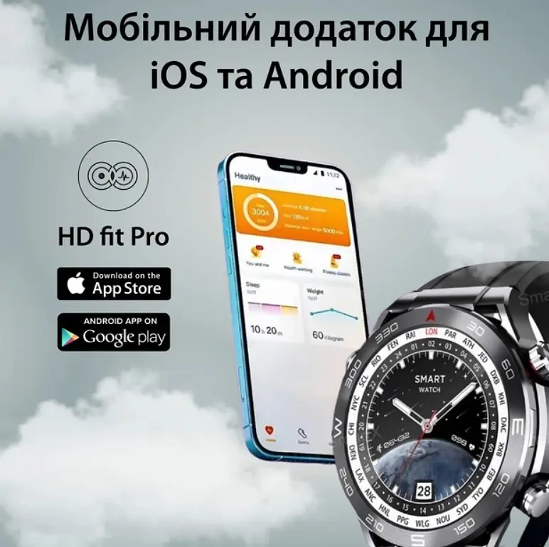 Смарт-годинник SmartX X5Max Bluetooth чорний - фото 4