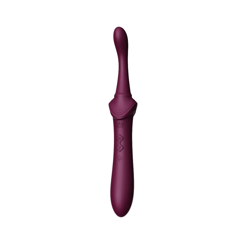 Вибратор Zalo Bess 2 21.8 см фиолетовый - фото 13