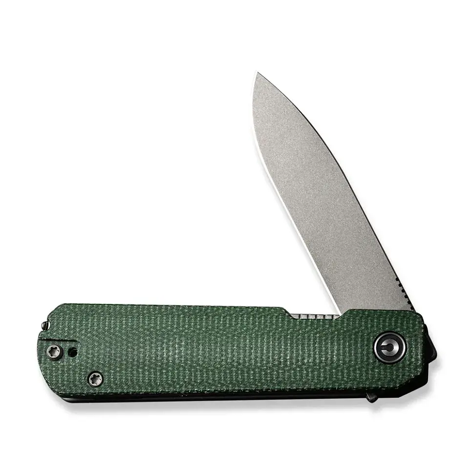 Ніж Civivi Sendy, Green Micarta, Stonewash (C21004A-1) - фото 4