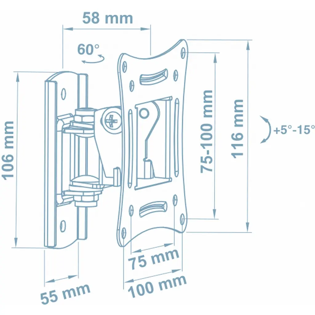 Кронштейн Walfix R-243B - фото 2