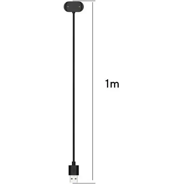 Зарядное устройство DK CDK кабель 1m USB для Xiaomi Amazfit GTR 4 (013563) black - фото 3