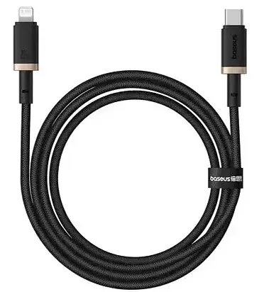 Кабель Baseus Dura Series Cable USB to Lightning 2.4A 1m P10377801U01-00 Black-Gold - фото 4
