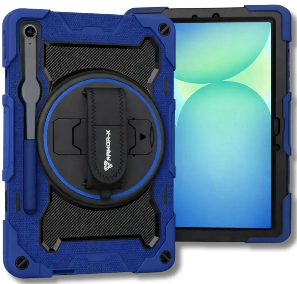 Чохол до планшета BeCover Horizontal handle Samsung Galaxy Tab S10 FE Plus (SM-X620/SM-X626) 13.1" Deep Blue (714569)