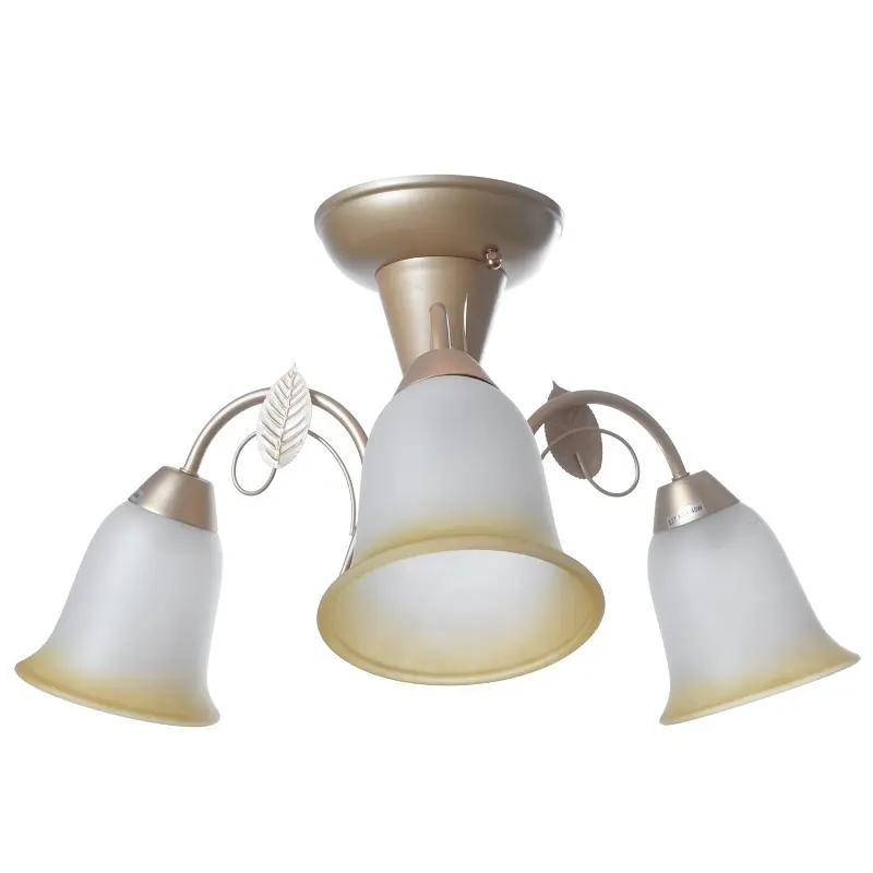 Люстра потолочная Brille флористика E27 60W G (LK-528C/3) - фото 11