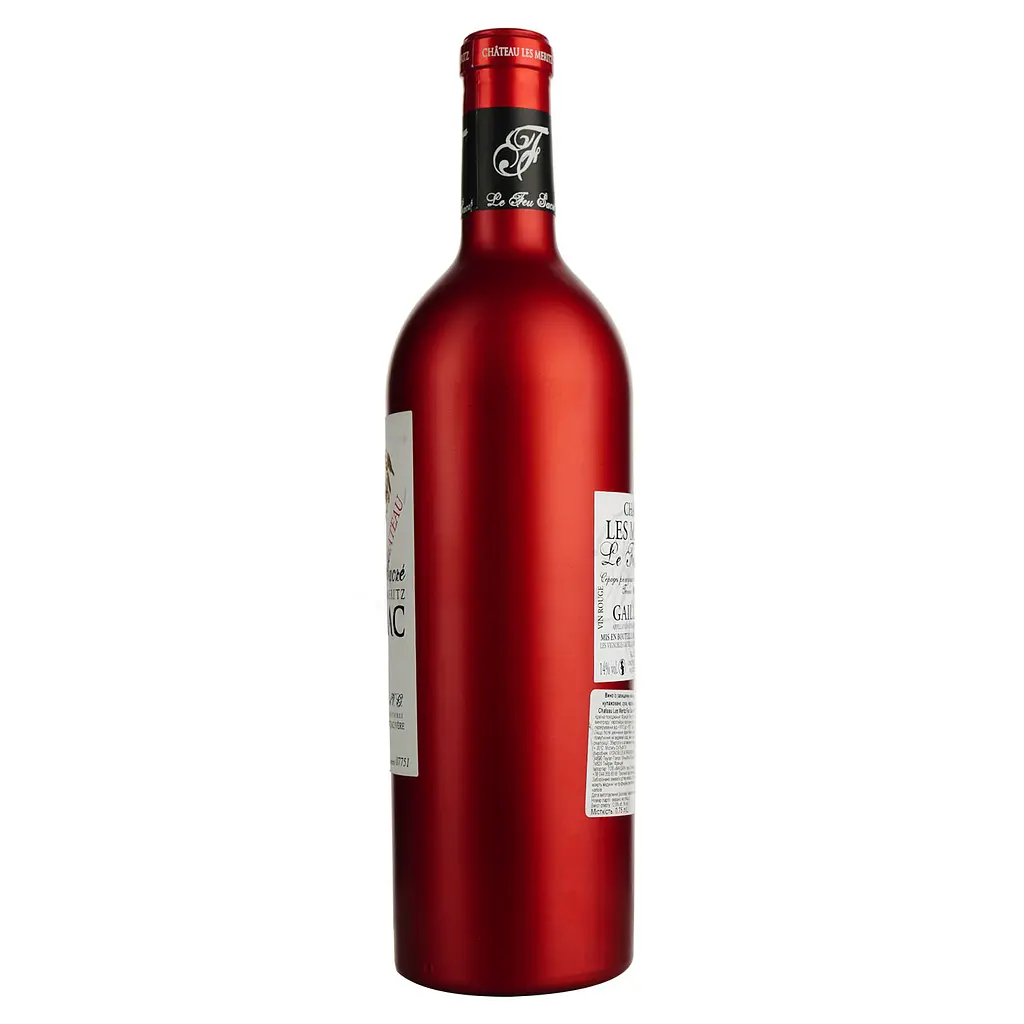 Вино Chateau Les Meritz Le Feu Sacre 2021 AOP Gaillac, червоне, сухе, 0,75 л - фото 2