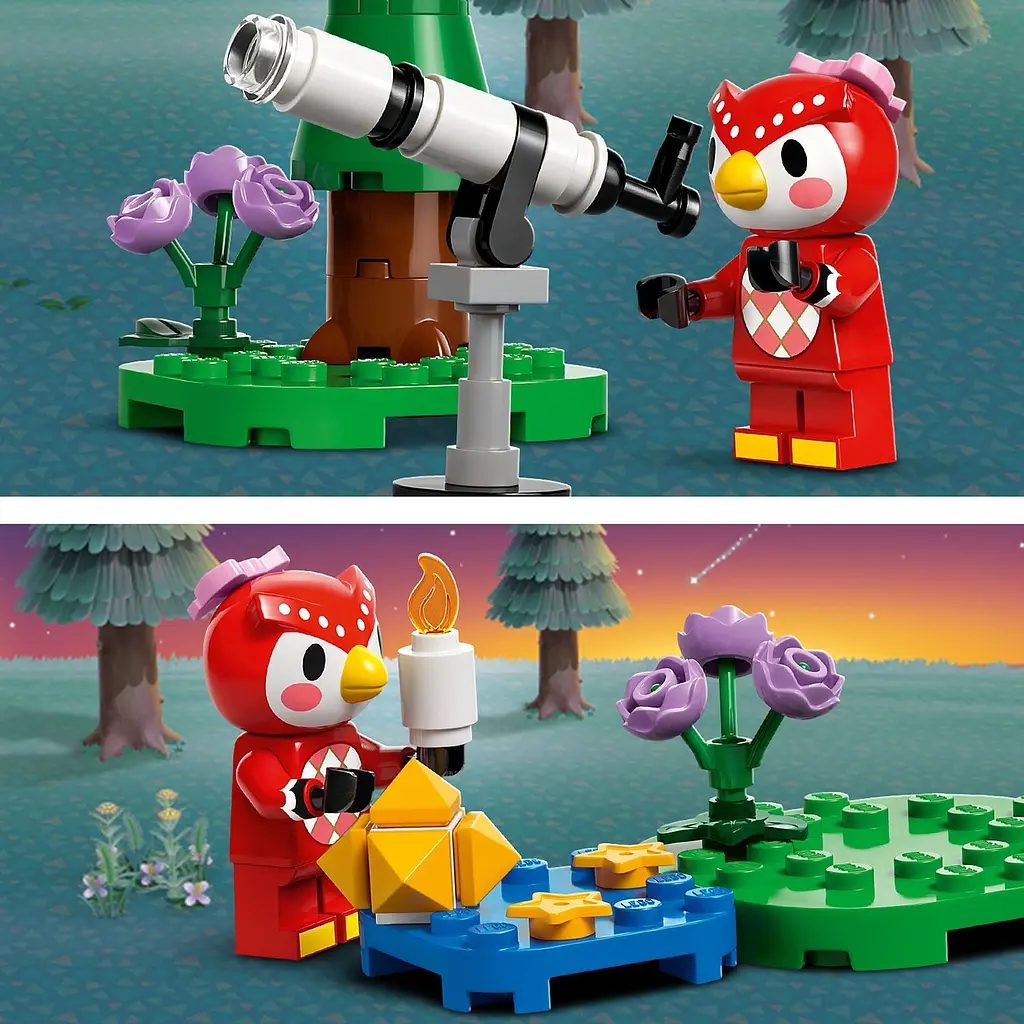Конструктор LEGO Animal Crossing Наблюдение за звездами из Celeste 78 деталей (77053) - фото 5