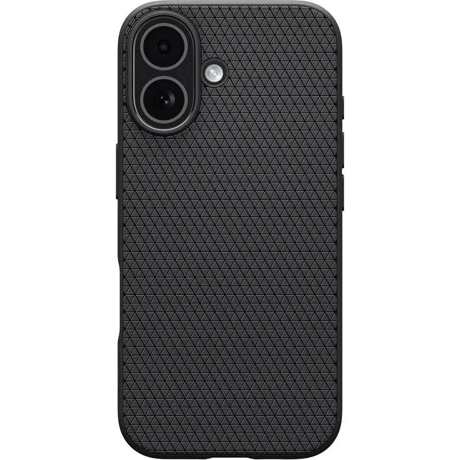 Чохол Spigen для iPhone 17, Liquid Air, Matte Black teh0019360