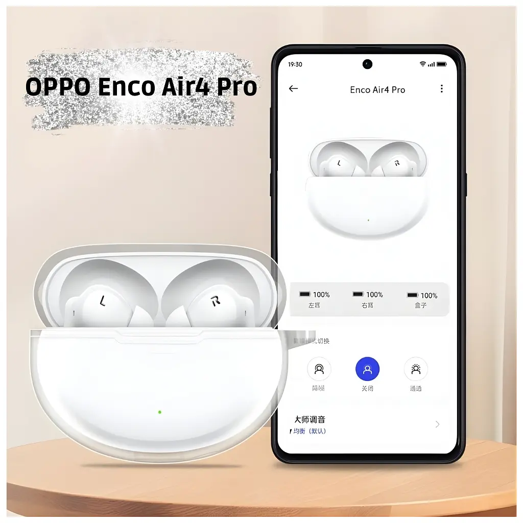 Чохол для навушників BeCover для OPPO Enco Air4 Pro (ETEA1) Transparent (714836) - фото 6