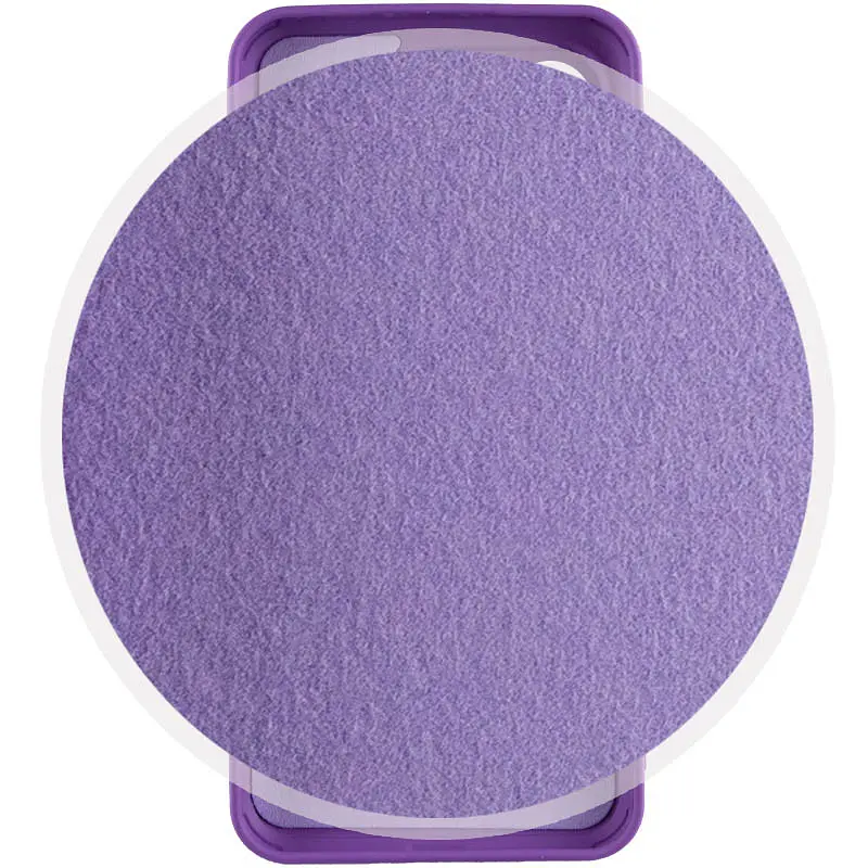 Чохол Silicone Cover Lakshmi Full Camera (A) для Oppo A38 / A18 Фіолетовий / Purple - фото 2