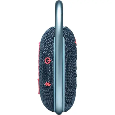 Портативна колонка JBL Clip 4 Blue/Pink (JBLCLIP4BLUP) - фото 5