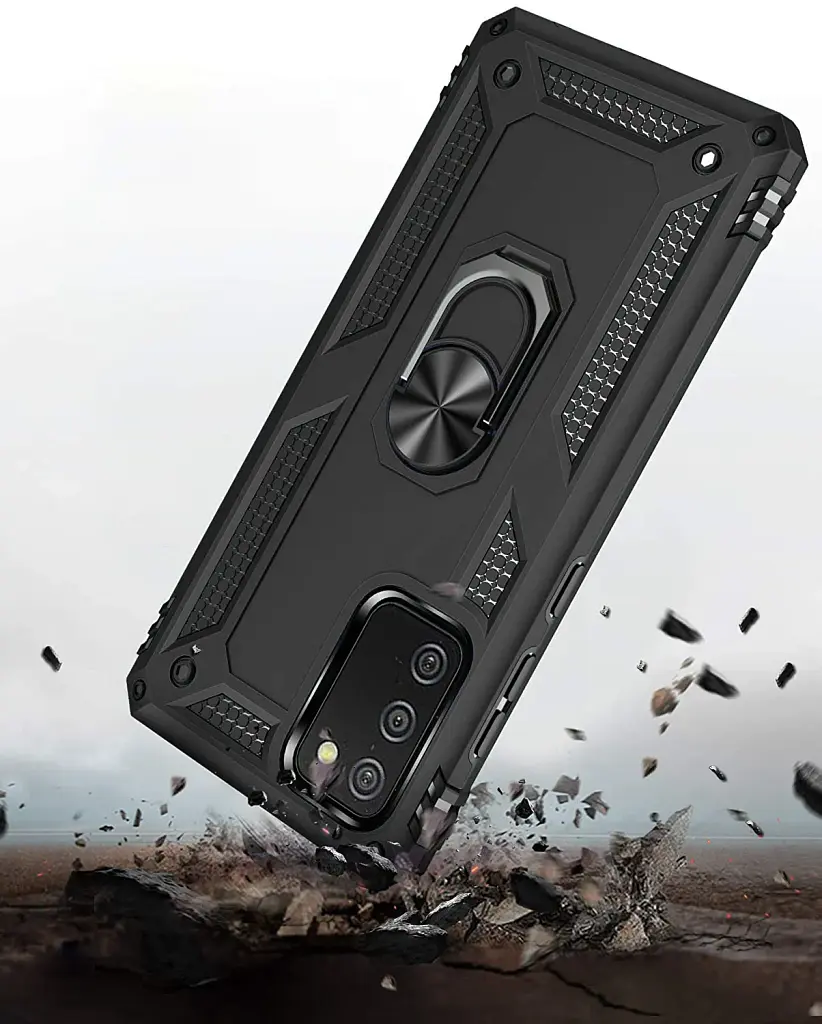 Панель BeCover Military для Samsung Galaxy A02s SM-A025/ A03s SM-A037 / M02s SM-M025 Black (706012) - фото 5