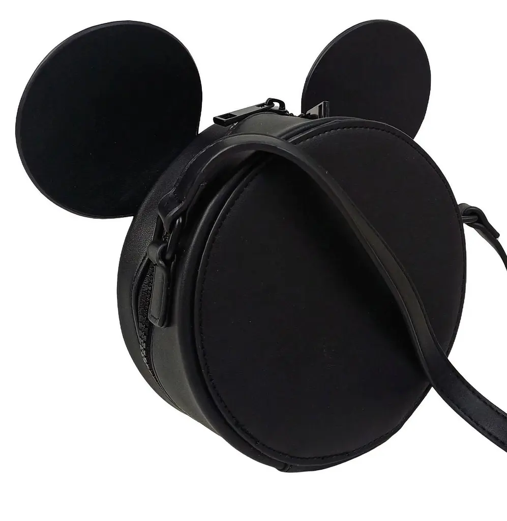 Сумка дитяча C&A Mickey Mouse з екошкіри для дівчинки 17х17 см Чорна - фото 4