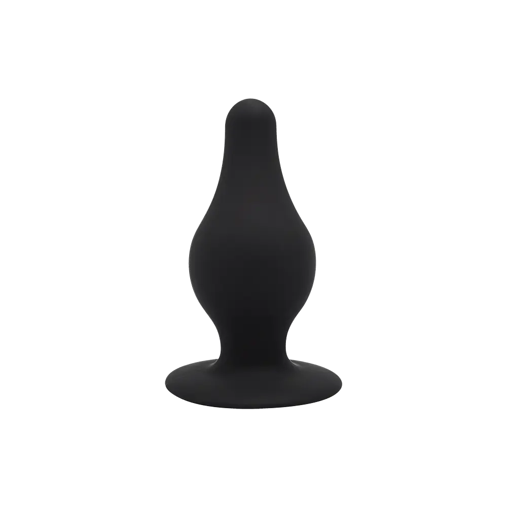Анальна пробка SilexD Model 2 size XS 6.4 см (чорний) - фото 2