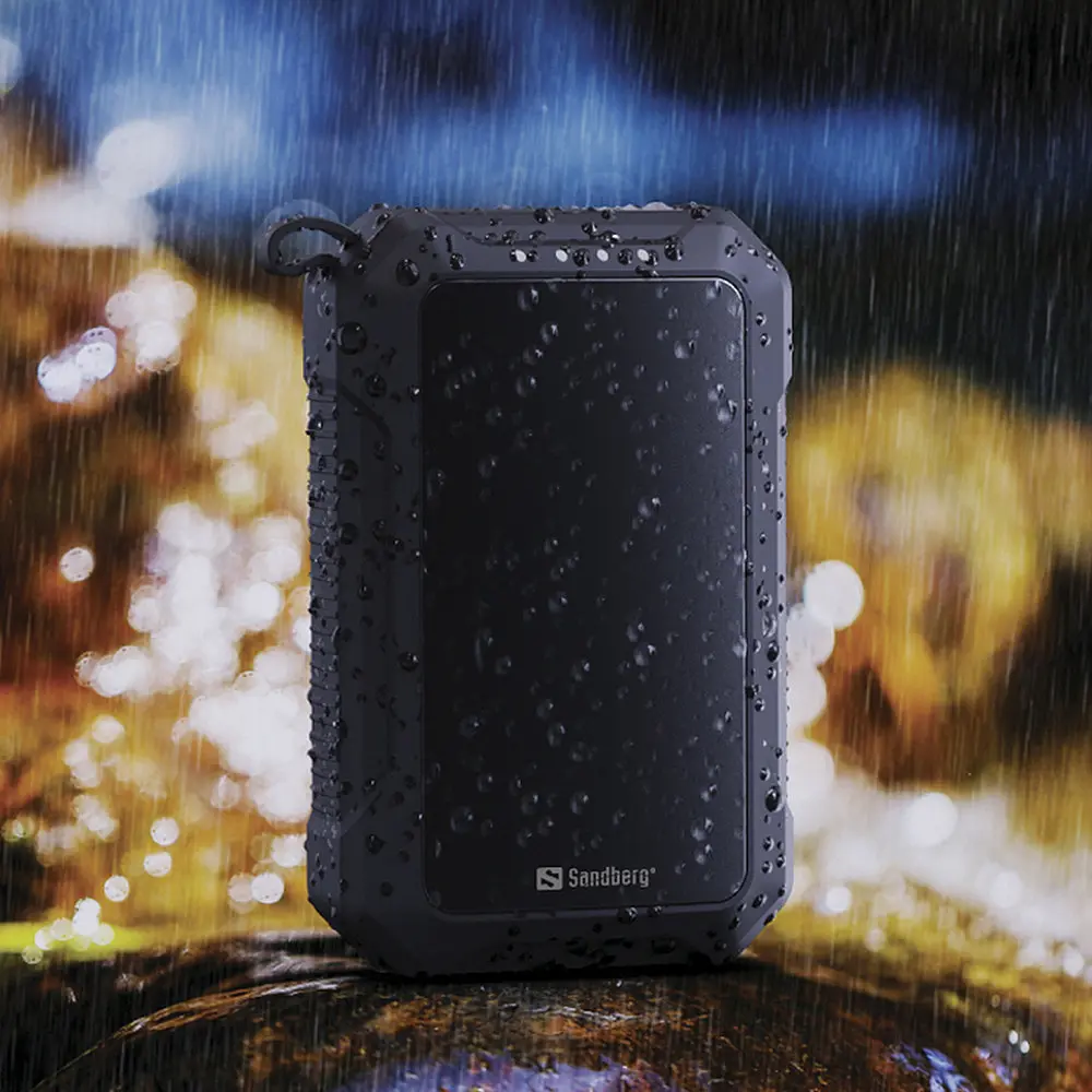 Універсальна мобільна батарея Sandberg 10000mAh Hand Warmer з обігрівачем рук 2A, USB, Type-C in, PowerThru, LED ліхтар 1W - фото 5