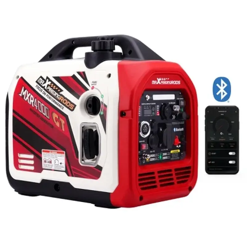 Генератор maXpeedingRODS MXR4000GT інверторний, газ/бензин, 3,2 kW, 220V, 4л, ручн/електро/ДК (mxr4000GT) - фото 4
