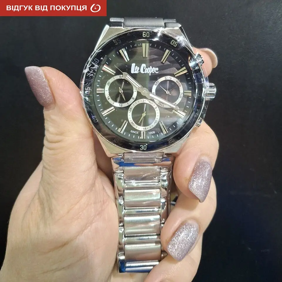 Годинник Lee Cooper Hit Silver - фото 10