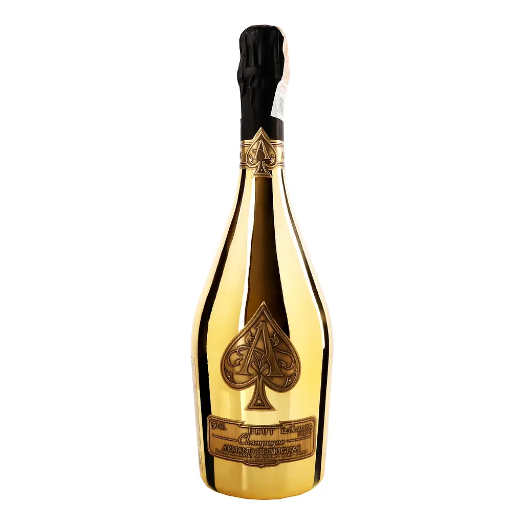 Шампанское Armand de Brignac Brut Gold, белое, брют, 0,75 л - фото 2