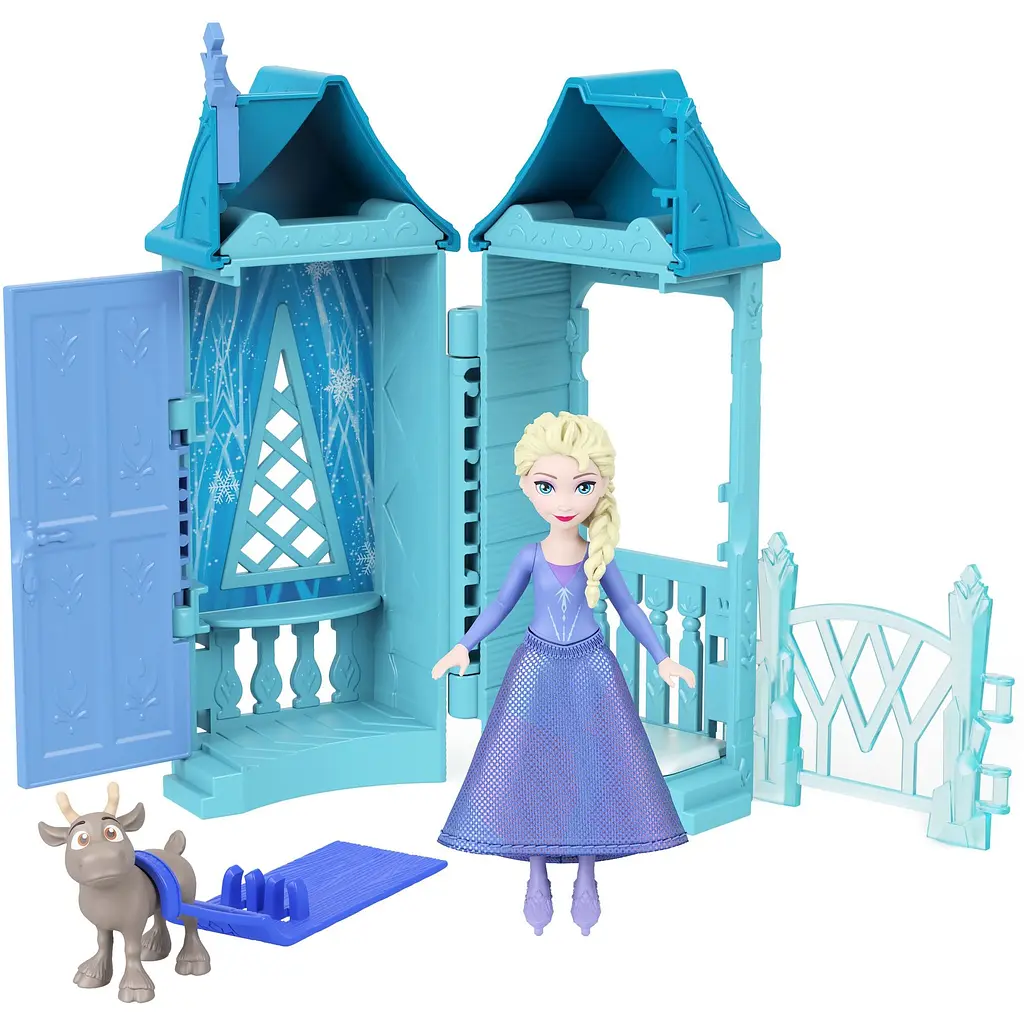 Набор-сюрприз с мини-куклой Disney Frozen Эрендельский городок из мультфильма Ледяное сердце (JFG24) - фото 3