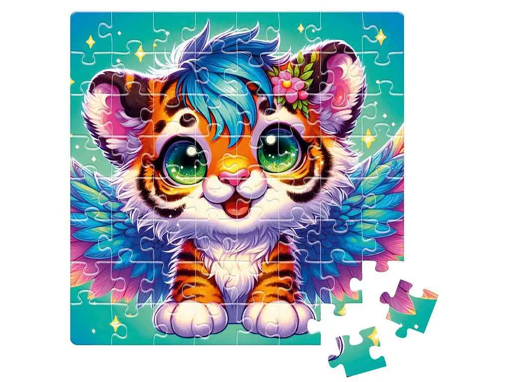 Пазли VLADI TOYS Крилате тигреня DT1234-02 - фото 3