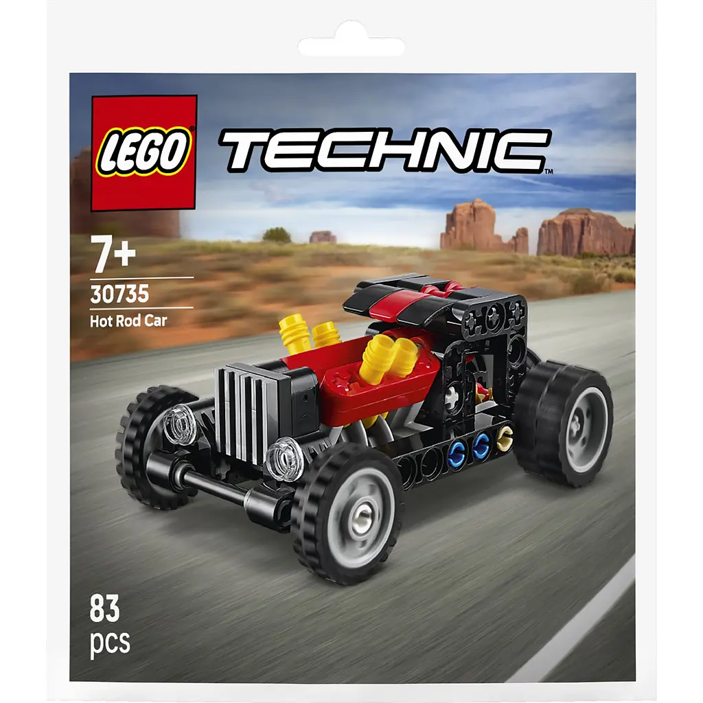Конструктор LEGO Technic Автомобіль Хот-род 83 деталі (30735)