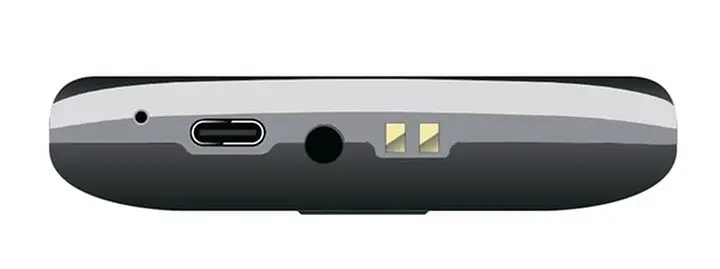 Телефон Ergo R351 кнопочный с подставкой - док-станцией черный - фото 4