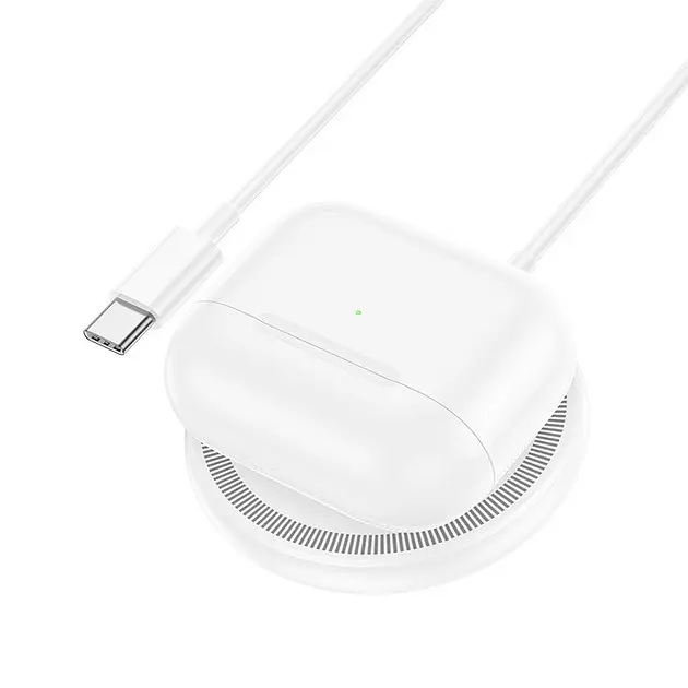 Беспроводное зарядное BOROFONE BQ27 2-в-1 (для телефона и наушников) вход TYPE-C - фото 2
