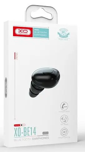 Bluetooth-гарнітура XO BE14 Mini Чорний - фото 2