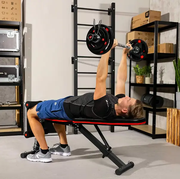 Лавка тренувальна Hop-Sport HS-1030 із фіксатором для ніг - фото 19
