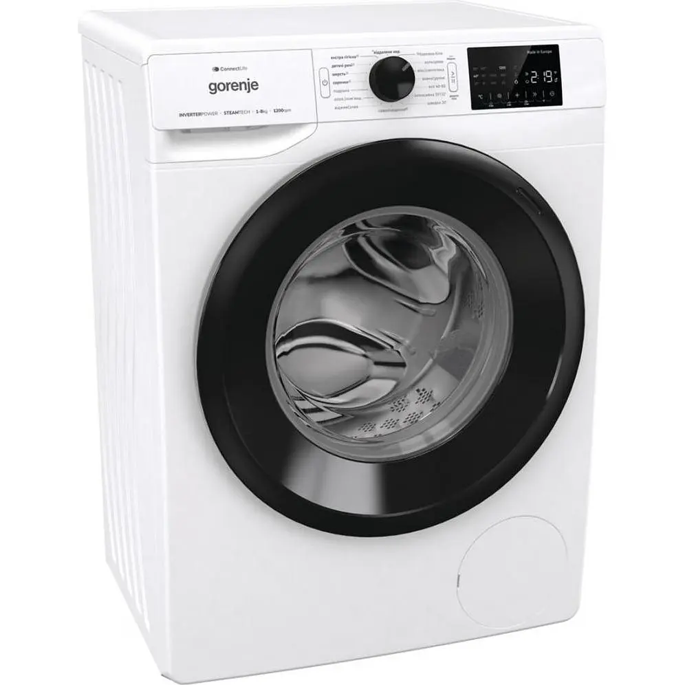 Пральна машина Gorenje WPNEI82SBSWIFI/UA автоматична - фото 3