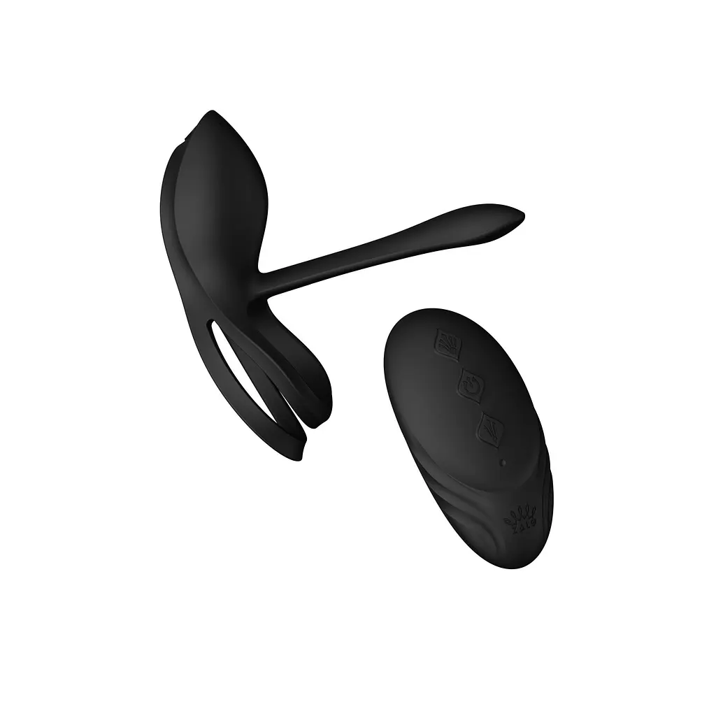 Смарт-ерекційне кільце Zalo - BAYEK Obsidian Black Zalo SO6646 92761 - фото 3