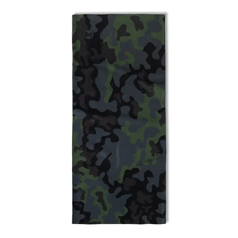 Повязка на шею Buff Coolnet UV Enob Steel Серый-Зеленый - фото 2