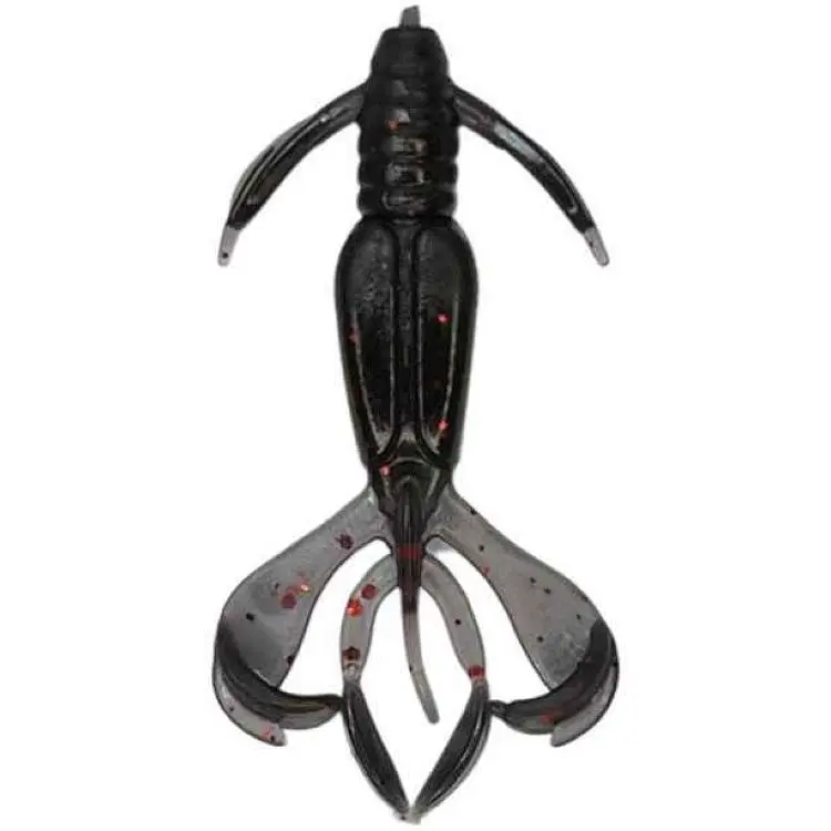Силіконова приманка HARPOON "Crazy Flapper" 2" графіт (7шт/уп) плаваюча 002