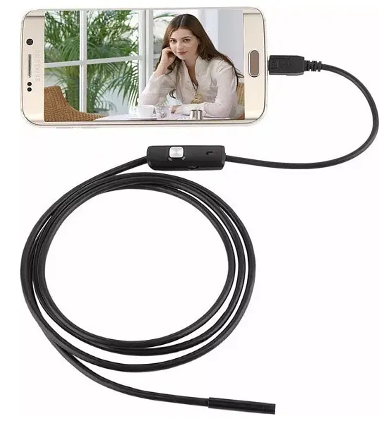 Камера Ендоскоп Android та PC Endoscope, гнучка USB-камера (100P) 3.5 м - фото 4