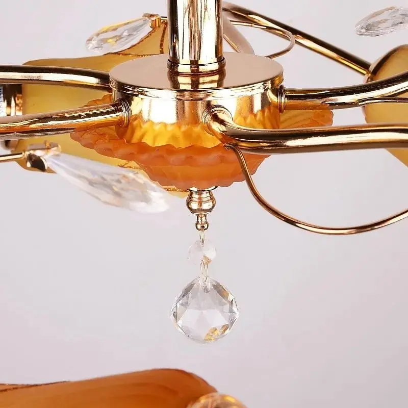 Люстра потолочная Brille флористика E14 40W G (LK-335C/5) - фото 2