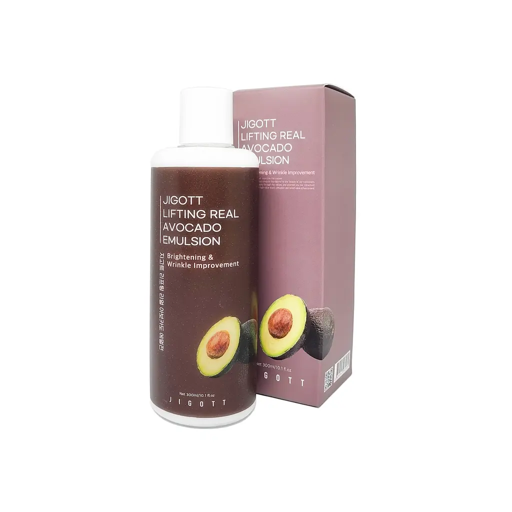 Емульсія для обличчя Авокадо Lifting Real Avocado Emulsion Jigott 300 мл - фото 2