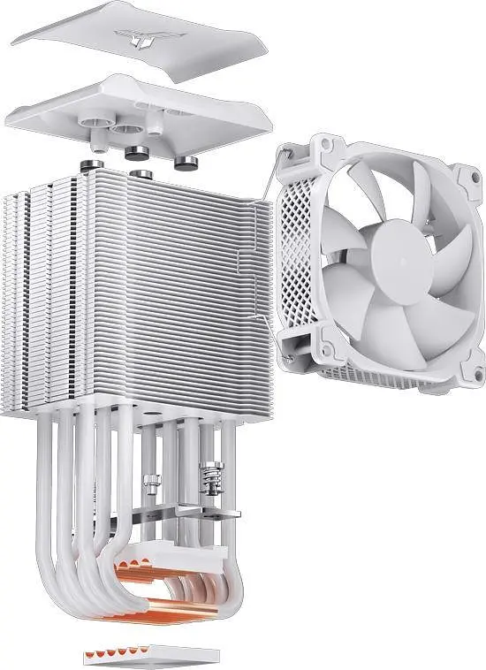 Кулер для процесора Jonsbo HX6210 White (HX6210 White) - фото 5