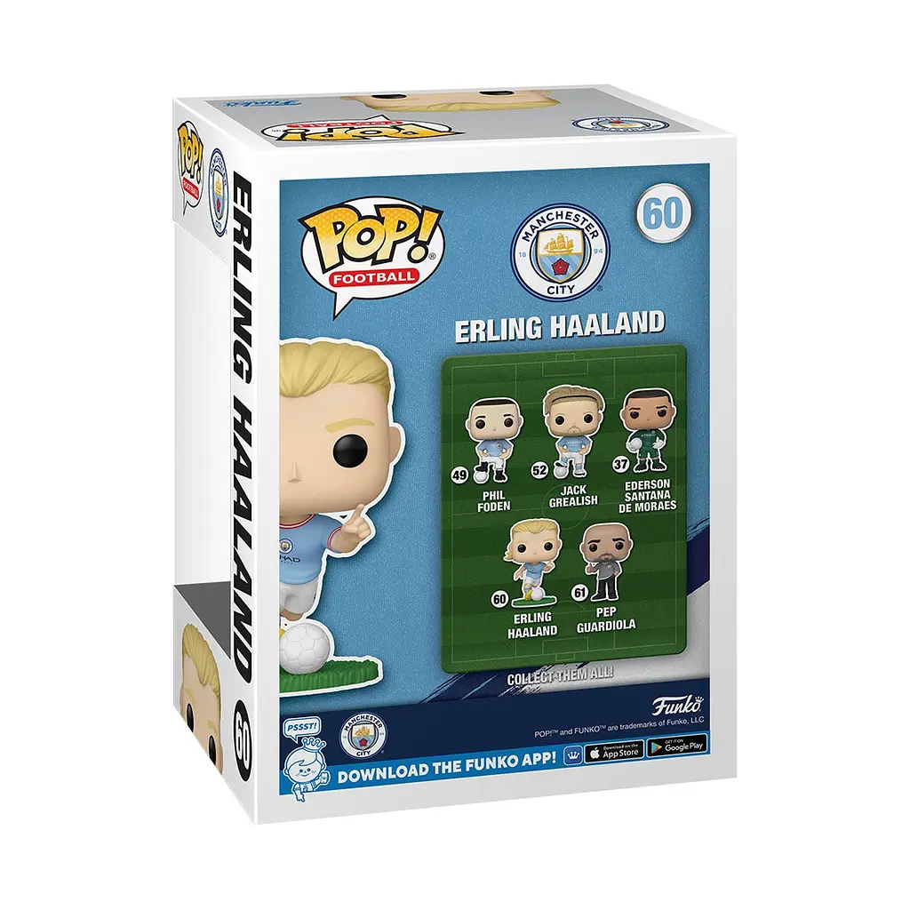 Фигурка Funko POP Football: FC Manchester City - Erling Haaland det0018122 - фото 3