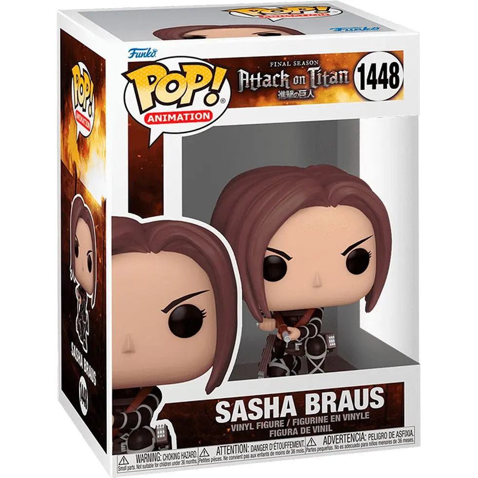 Игровая фигурка Funko Pop! Attack of titan Sacha Braus (67927) - фото 3