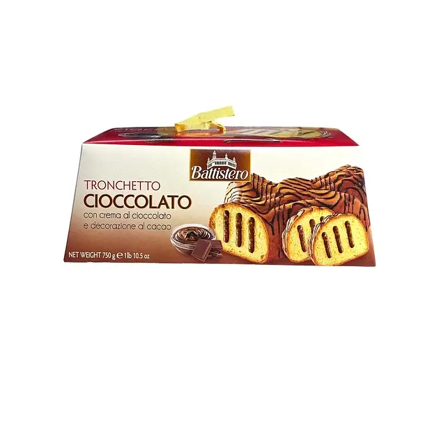 Рулет Battistero Tronchetto з шоколадним кремом 750 г - фото 2