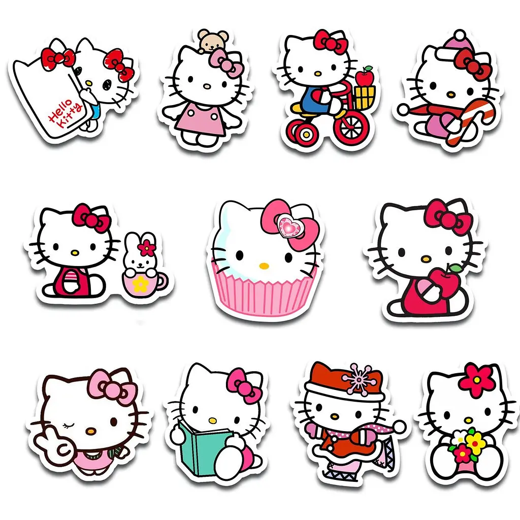 Стикерпак GeekLand Hello Kitty 45 штук (SP HK 01) - фото 3