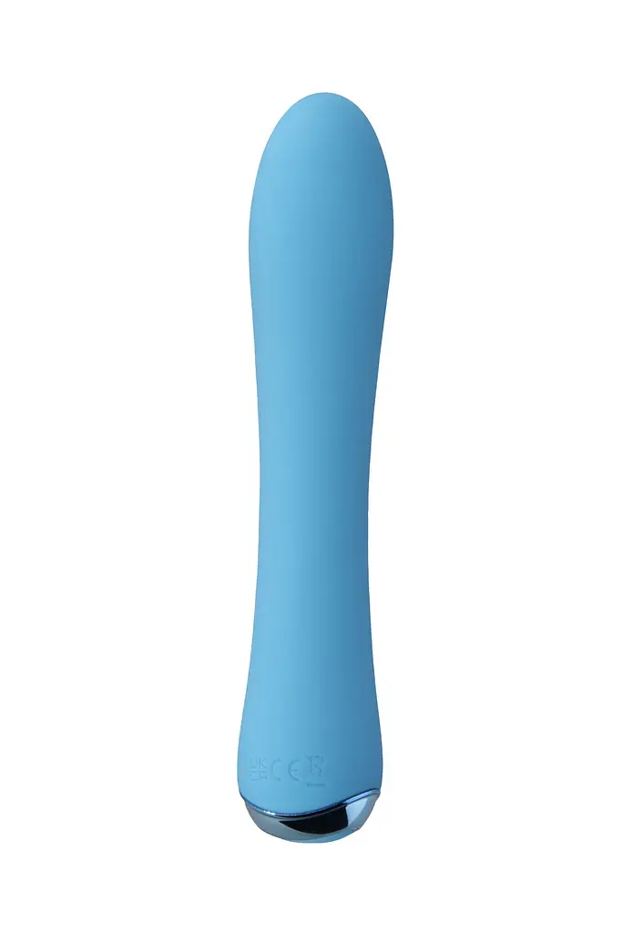 Вібратор з підігрівом FairyGasm WowGenie blue, підігрів до 42 °C - фото 3