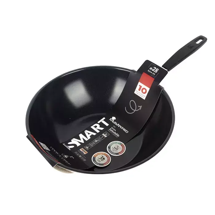 Пательня Вок MasterРro Smart 28 см (BGEU-3770) - фото 2