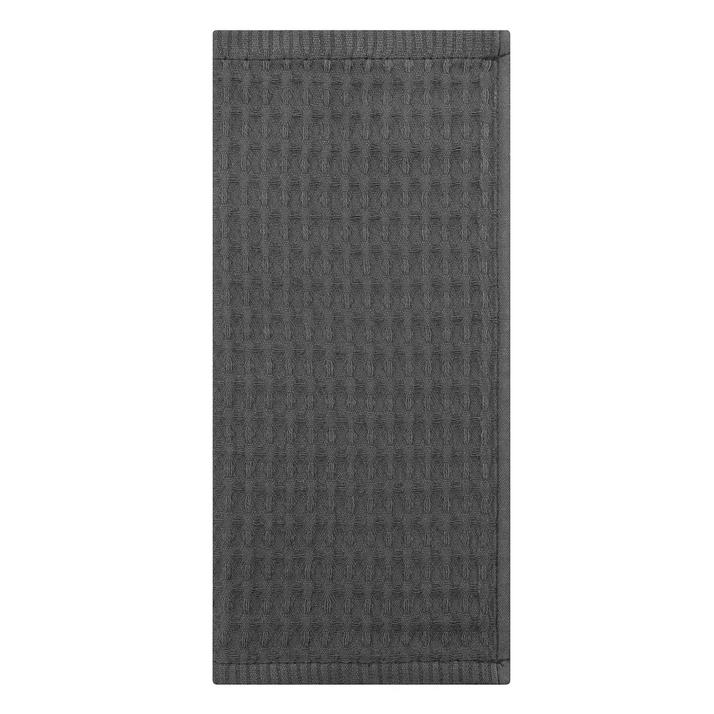 Набор полотенец для кухни Ardesto Pique, 30x30см, 4шт, 100% хлопок, серый темный, серый светлый (ART3535VB) - фото 2