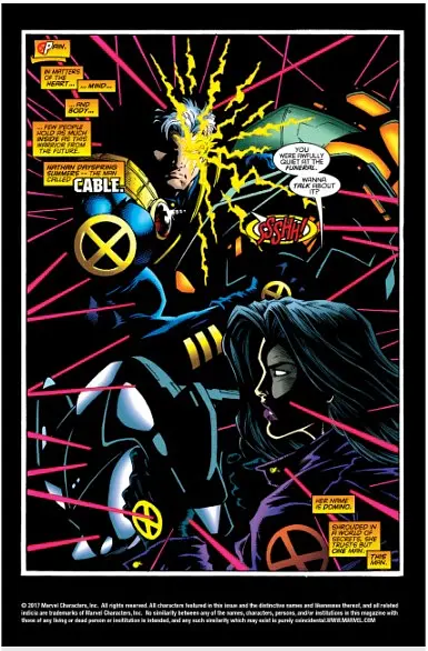 Cable #32 (1993 1st Series) - Джеф Леб - фото 2