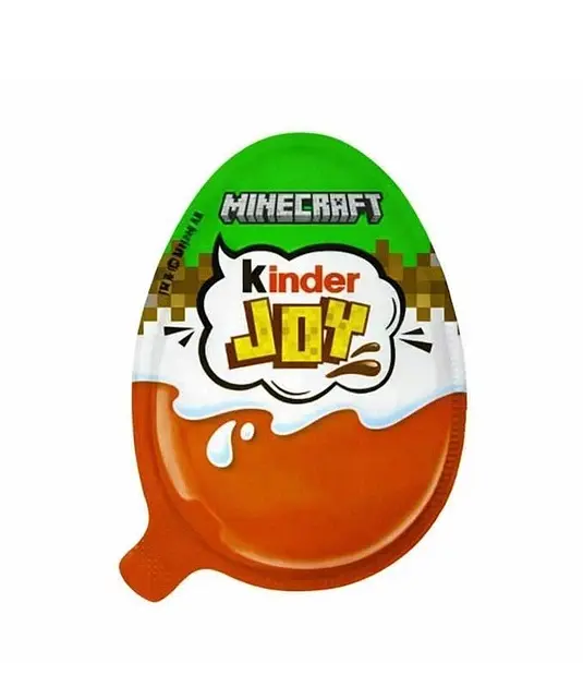 Набір Kinder Joy 20 шт  Кіндер Minecraft Майнкрафт по 20 г  duplication - фото 2