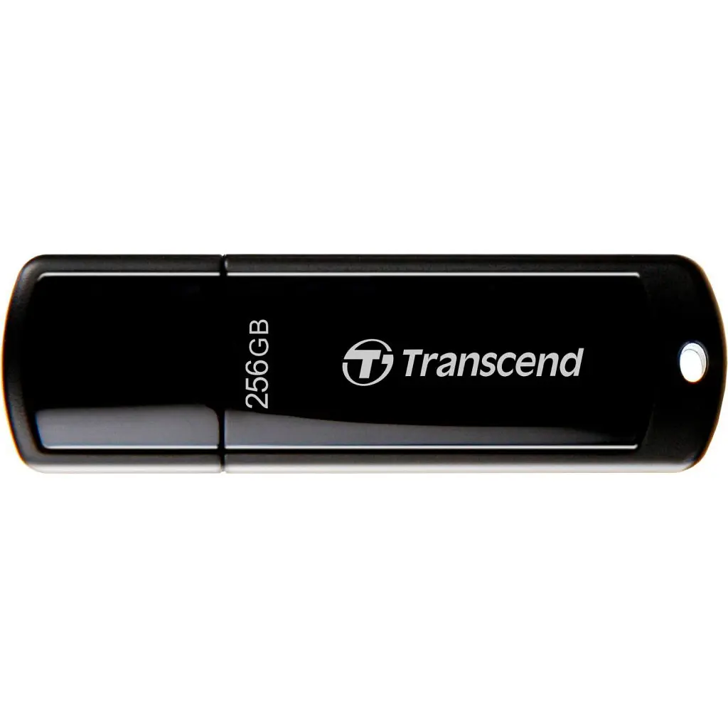 USB флеш накопитель Transcend 256GB JetFlash 700 Black USB 3.1 (TS256GJF700) - фото 3