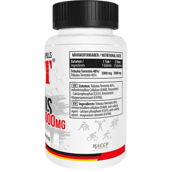 Трібулус Tribulus 1000 mg 90 таблеток MST Nutrition vit0004840 - фото 2