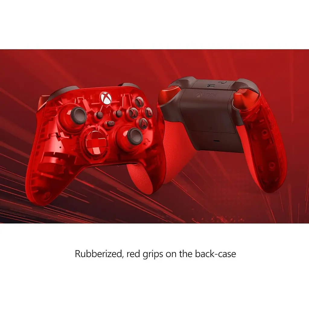 Геймпад Microsoft Xbox Wireless Controller Pulse Cipher Red (QAU-00165) - фото 6