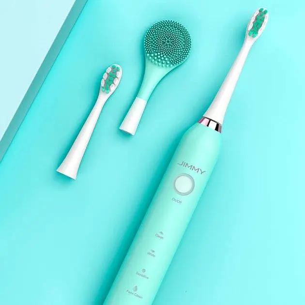 Електрична зубна щітка Jimmy T6 Electric Toothbrush with Face Clean Blue - фото 2