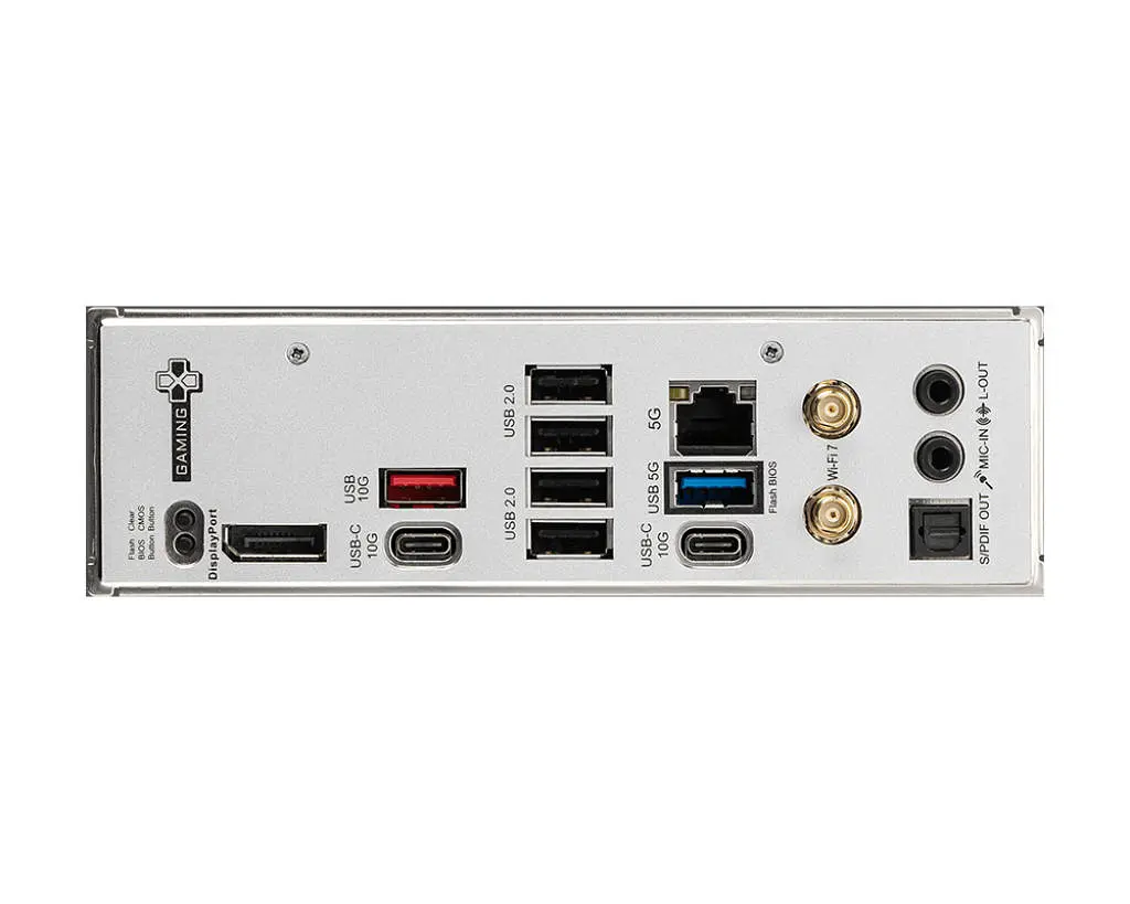 MSI Материнська плата B850 GAMING PLUS WIFI sAM5 B850 4xDDR5 M.2 DP WiFi BT ATX - фото 4